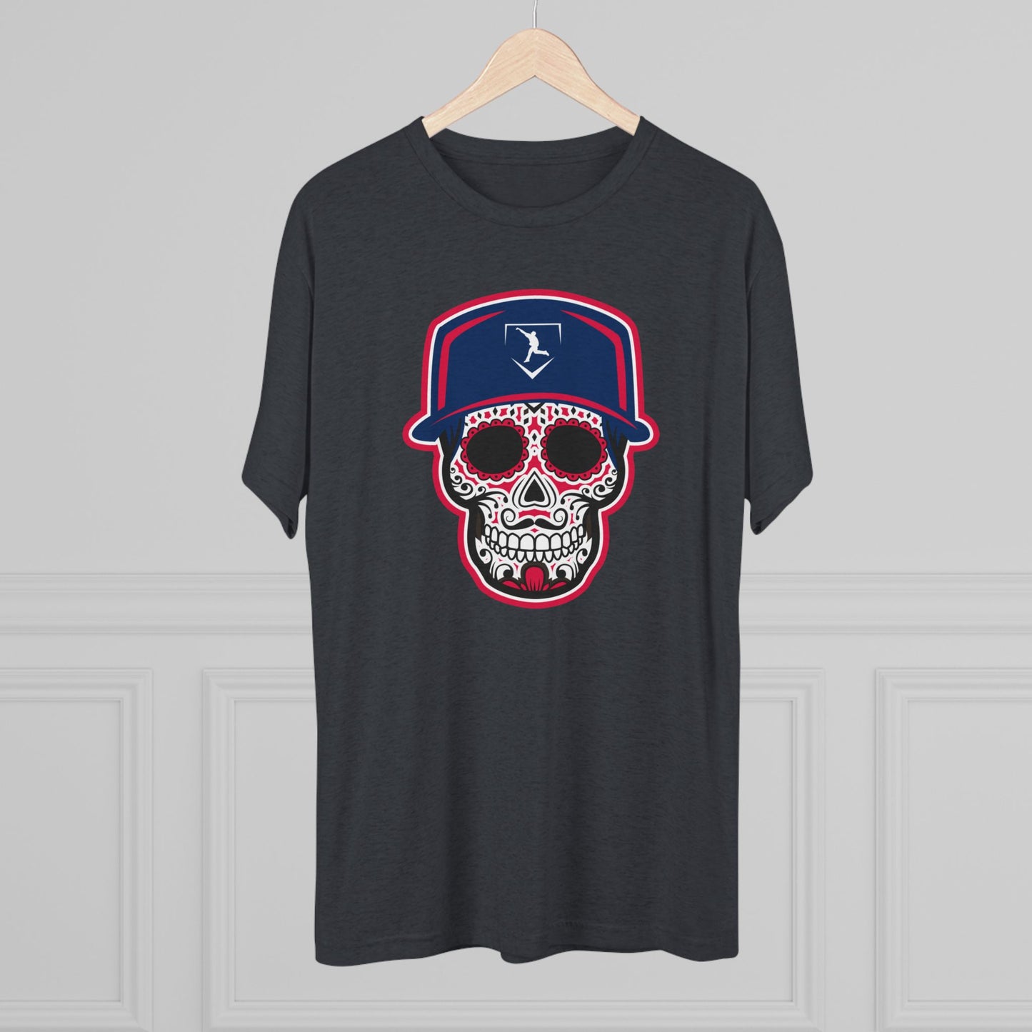 Day of the Dead | Navy Skull Graphic Tee