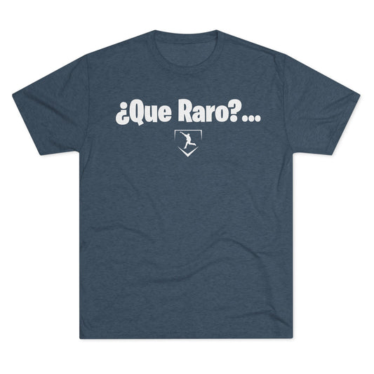 Que Raro Graphic Tee - White Lettering