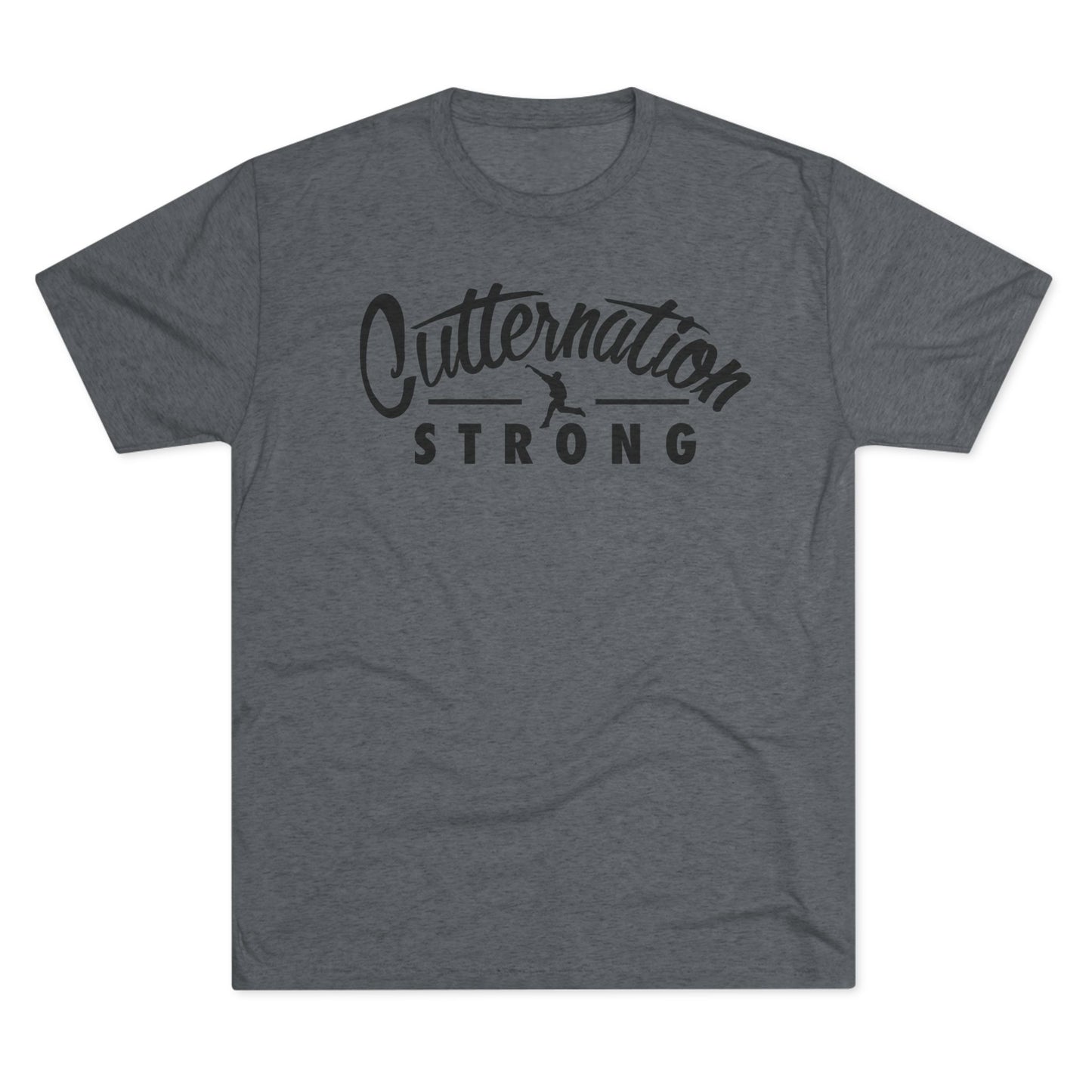 Logo | Cutternation Strong Graphic Tee - Black Logo