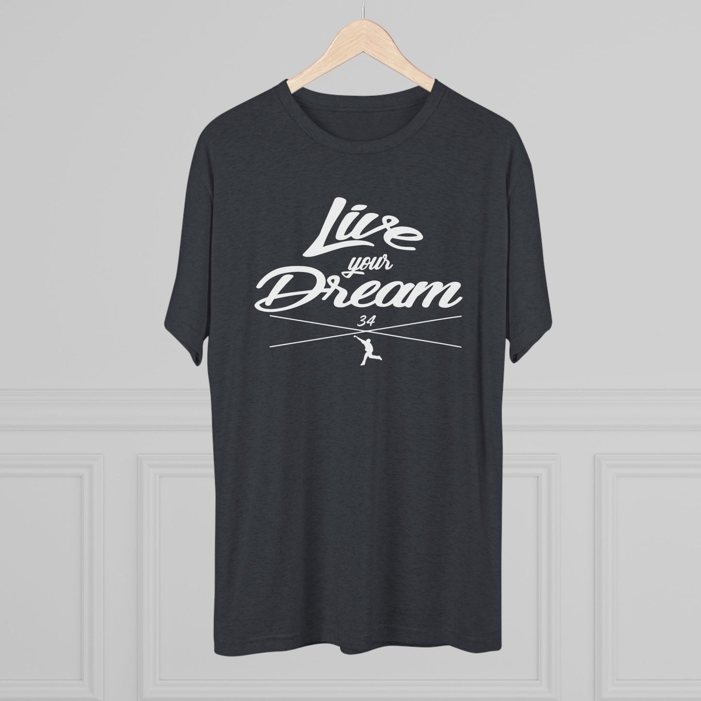 Live Your Dream Graphic Tee - White Lettering