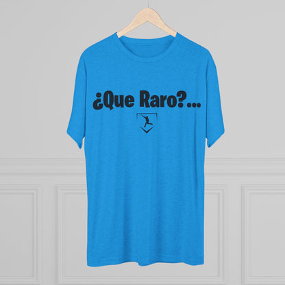 Que Raro Graphic Tee | Black Lettering