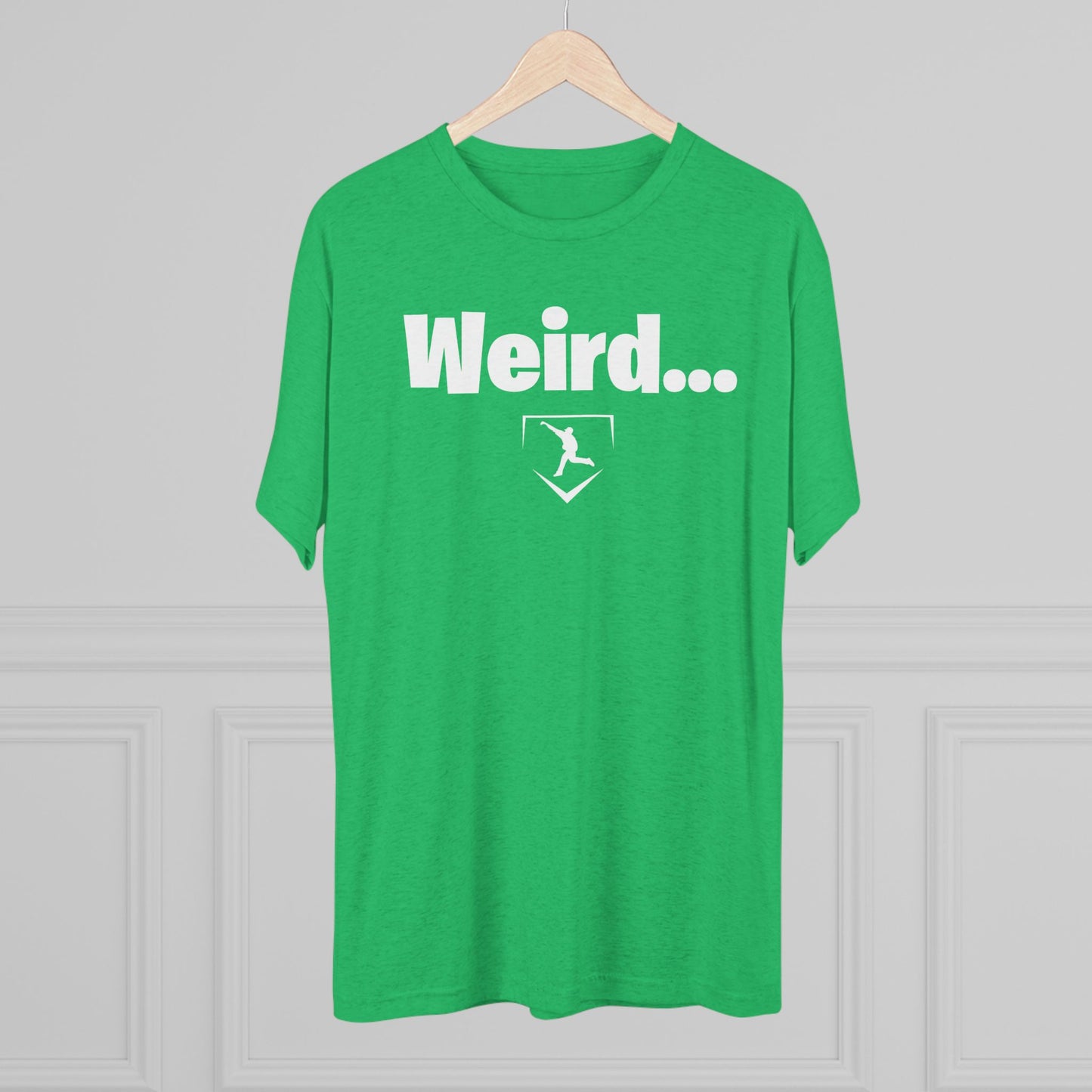 Weird Graphic Tee - White Lettering