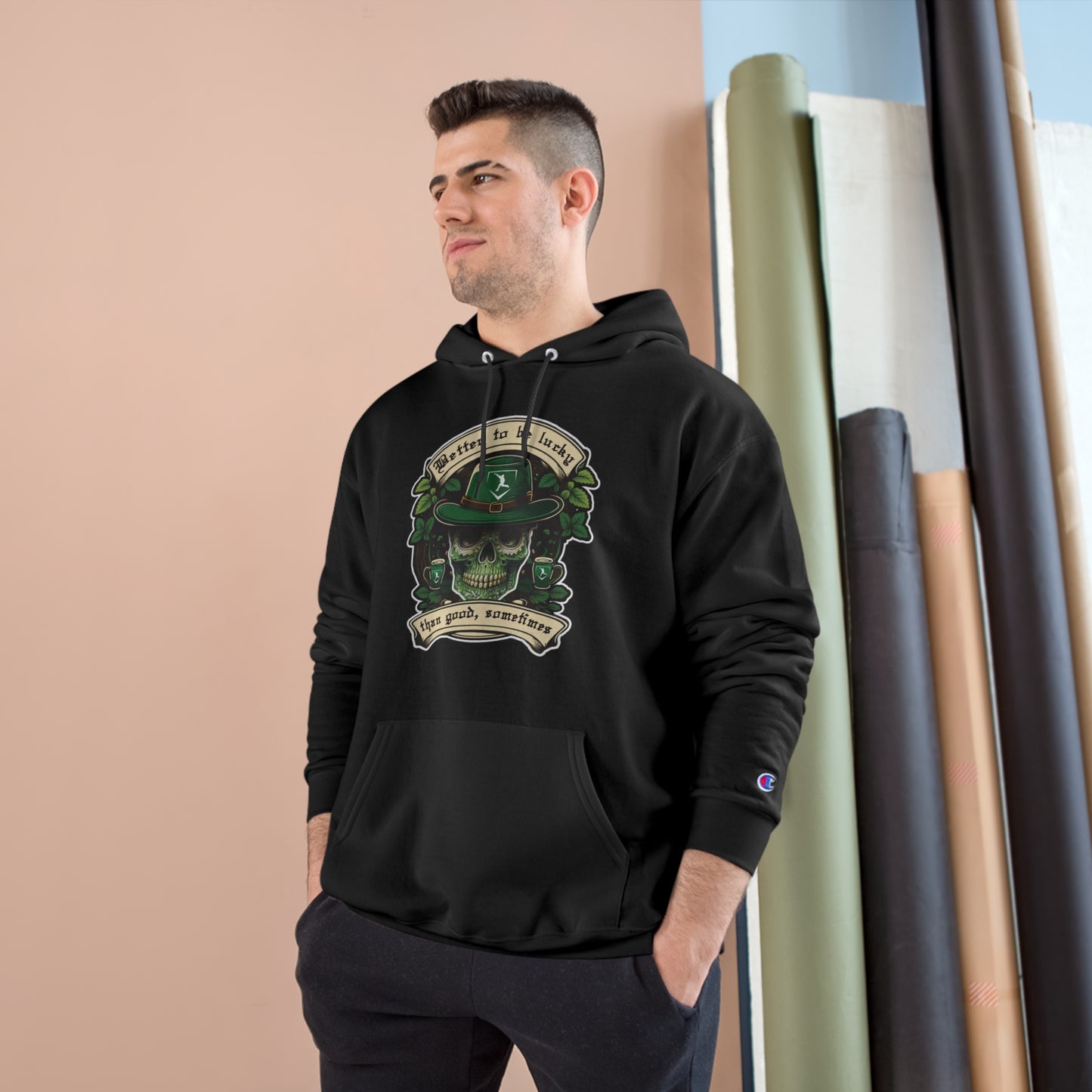 Day of the Dead | St Patty's Day Skull Hoodie