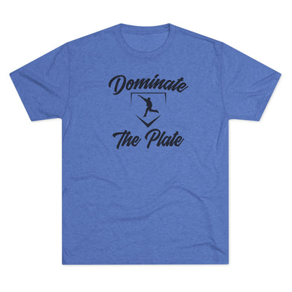 Dominate The Plate Graphic Tee - Black Lettering