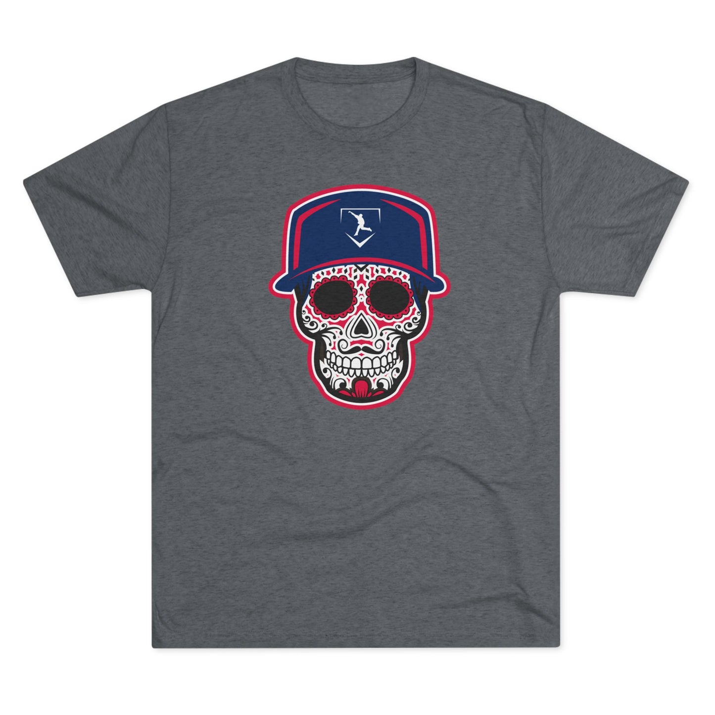 Day of the Dead | Navy Skull Graphic Tee