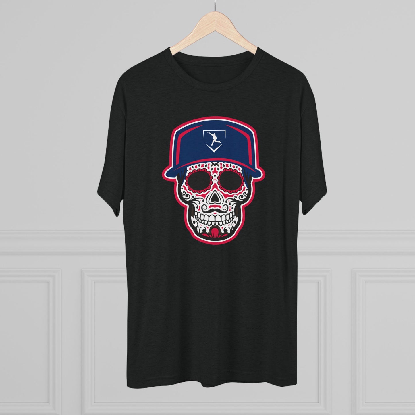 Day of the Dead | Navy Skull Graphic Tee