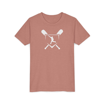 Youth | Logo Hitting Home Plate Graphic Tee