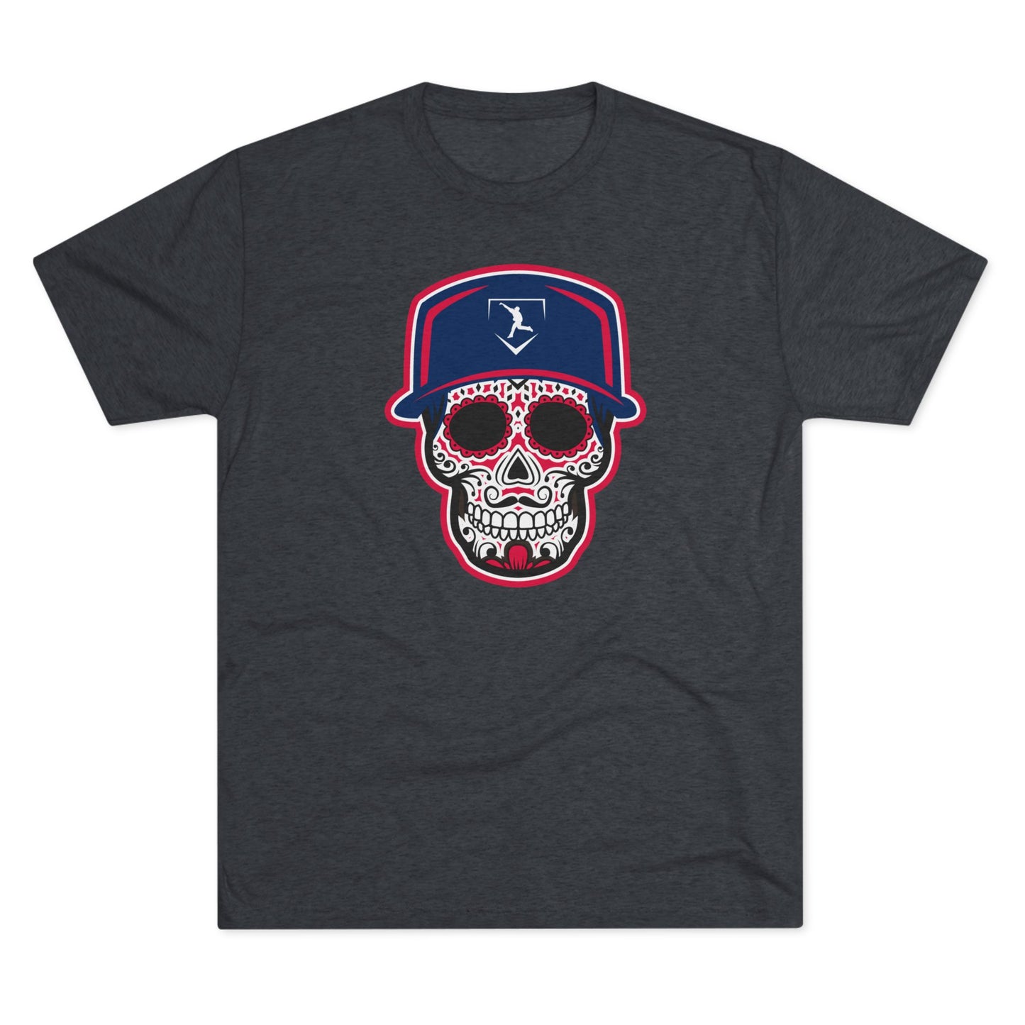 Day of the Dead | Navy Skull Graphic Tee