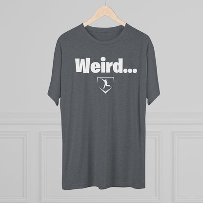 Weird Graphic Tee - White Lettering