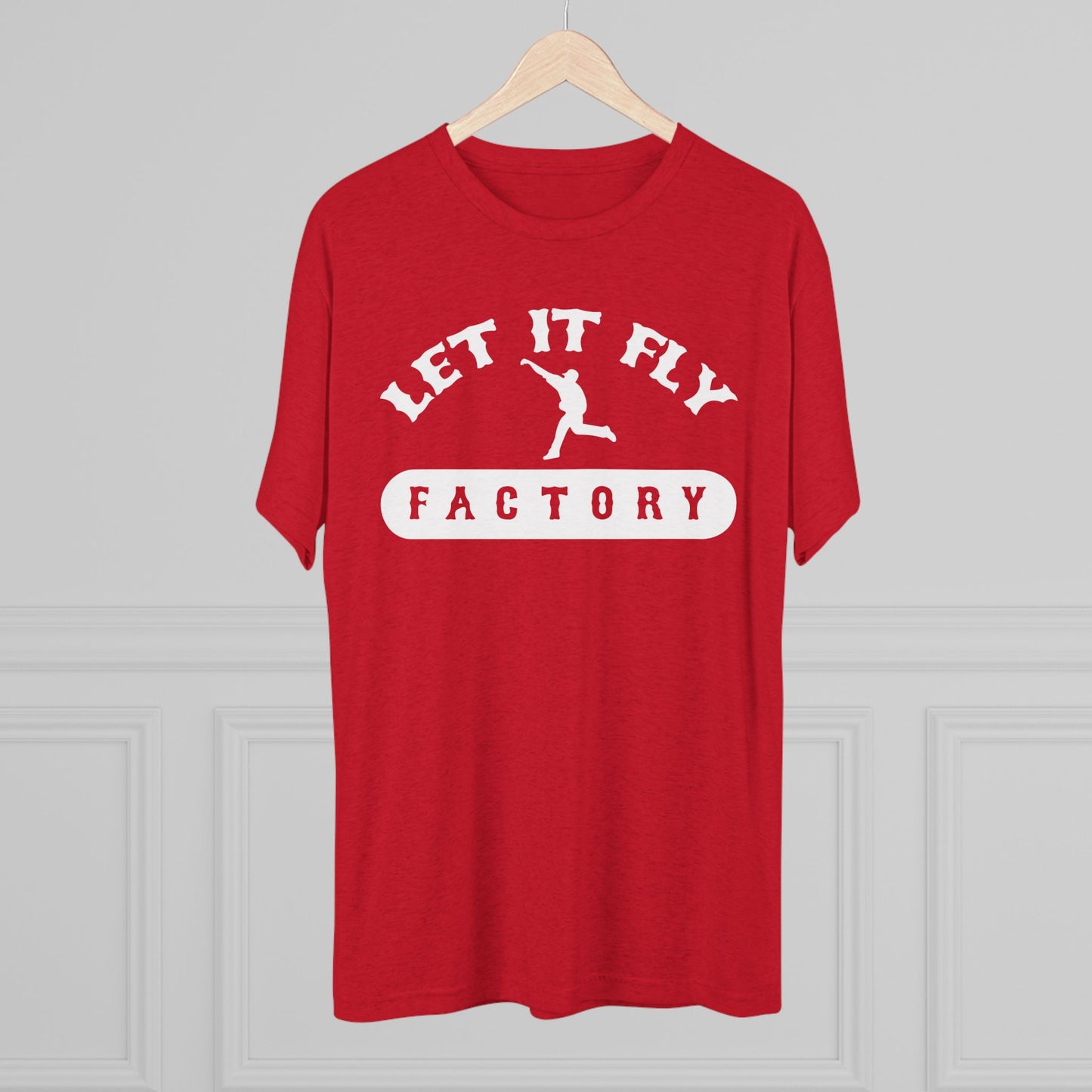 Let It Fly Factory Graphic Tee - White Lettering