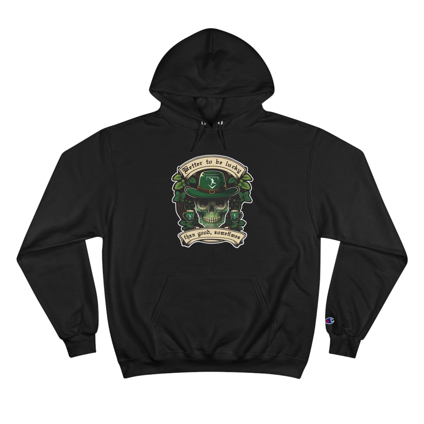 Day of the Dead | St Patty's Day Skull Hoodie