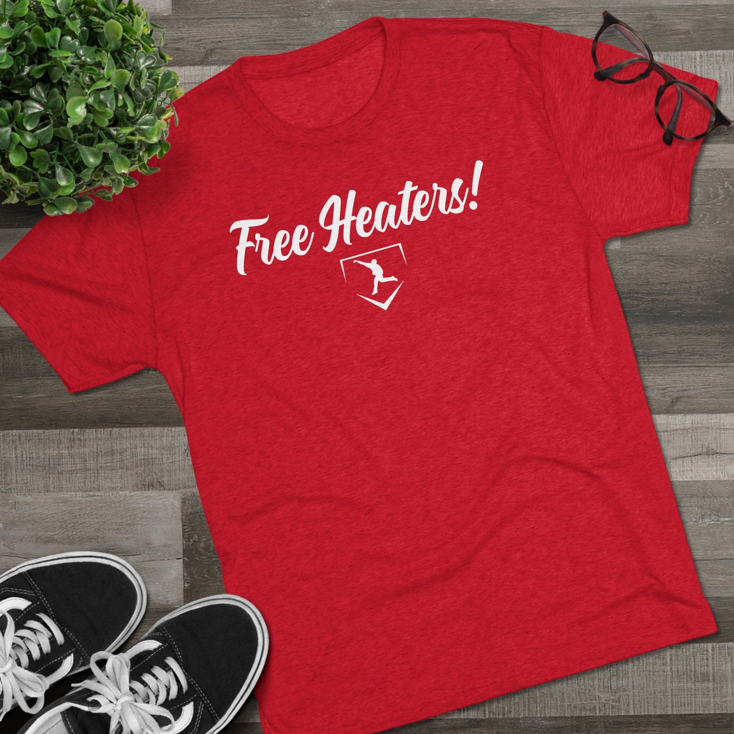 Free Heaters Graphic Tee - White Lettering