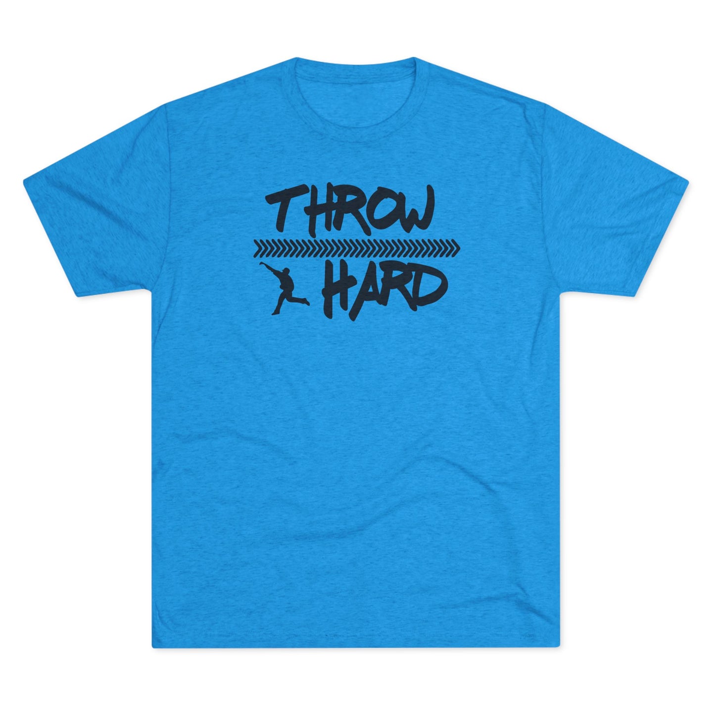 Throw Hard Graphic Tee - Black Lettering