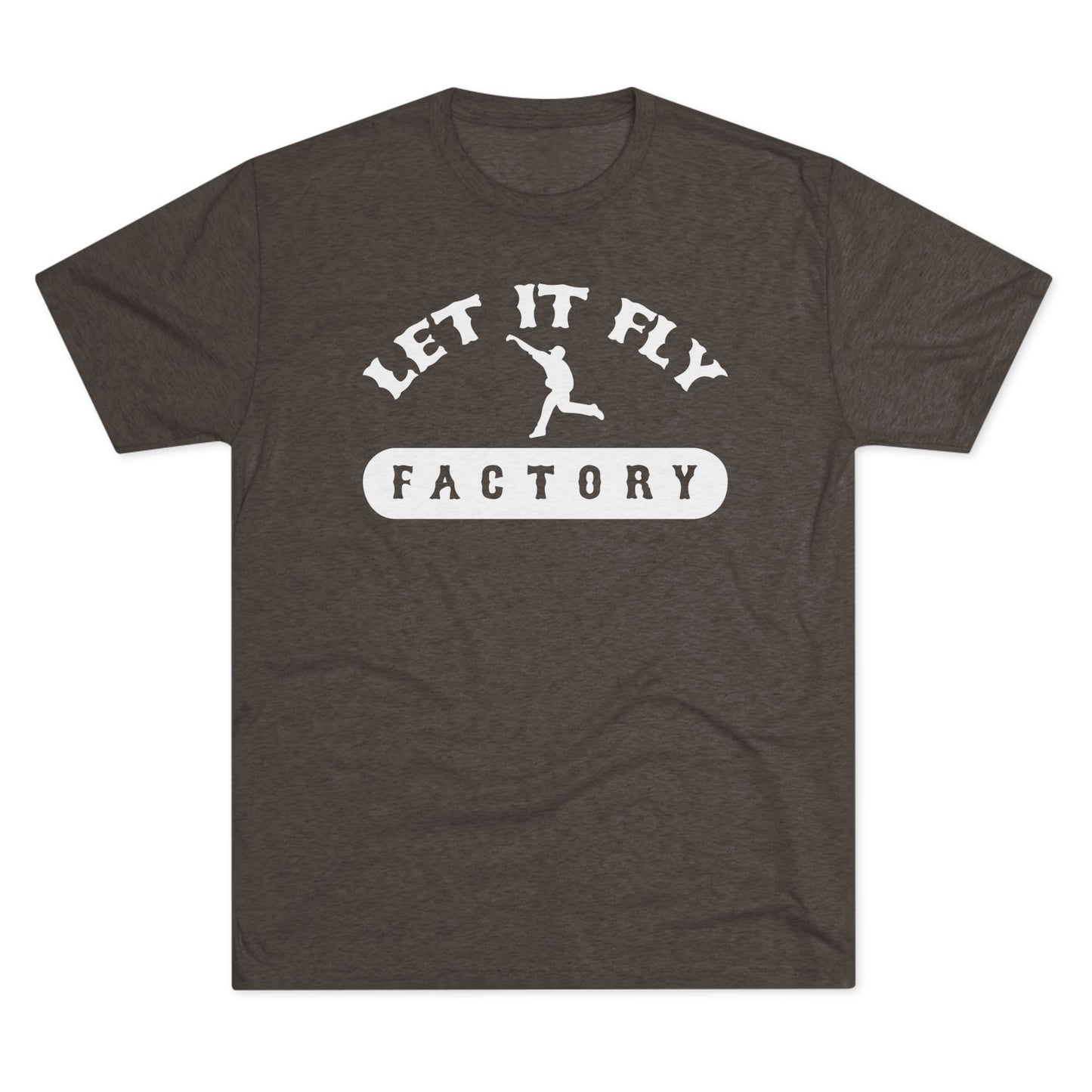 Let It Fly Factory Graphic Tee - White Lettering