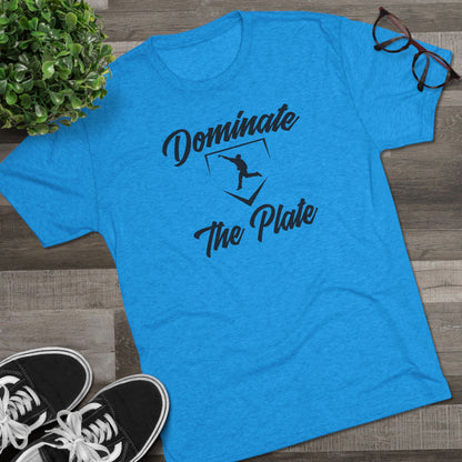 Dominate The Plate Graphic Tee - Black Lettering