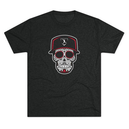 Day of the Dead | Black and Red Skull Graphic Tee