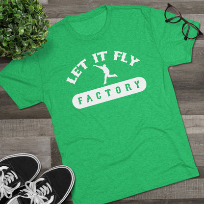 Let It Fly Factory Graphic Tee - White Lettering