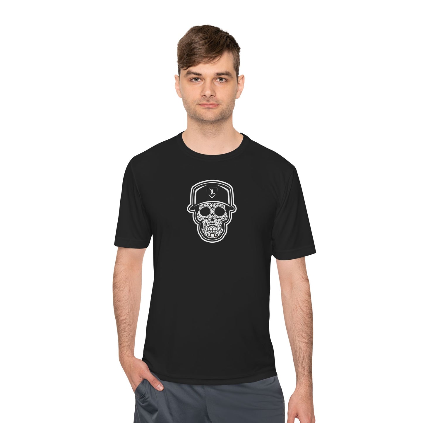 Day of the Dead | Black Skull Performance Tee