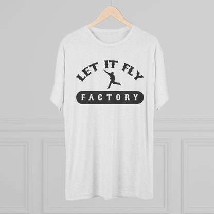 Let It Fly Factory Graphic Tee - Black Lettering