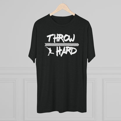 Throw Hard Graphic Tee - White Lettering