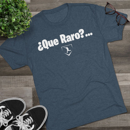 Que Raro Graphic Tee - White Lettering