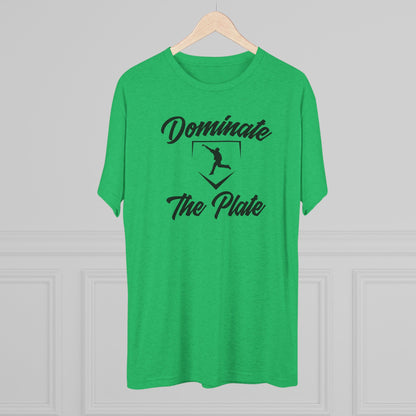 Dominate The Plate Graphic Tee - Black Lettering