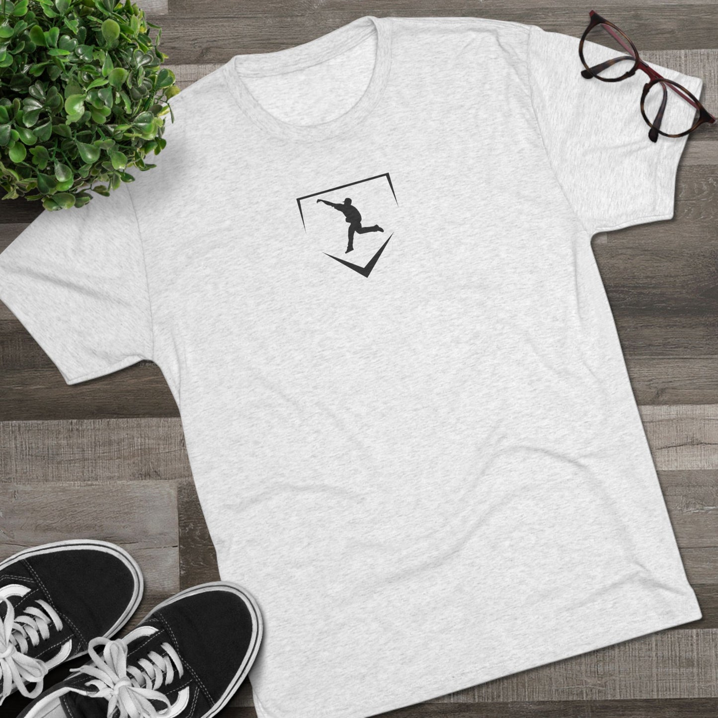 Logo | Home Plate Graphic Tee - Black Logo