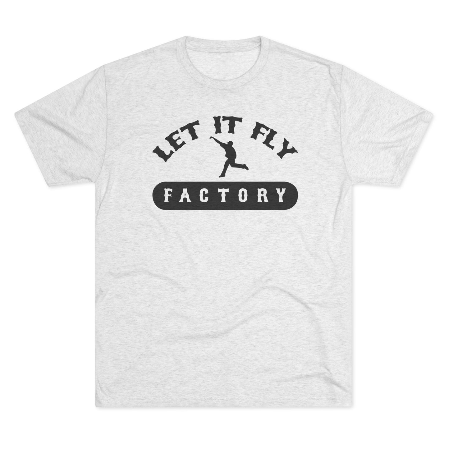 Let It Fly Factory Graphic Tee - Black Lettering