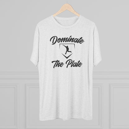 Dominate The Plate Graphic Tee - Black Lettering