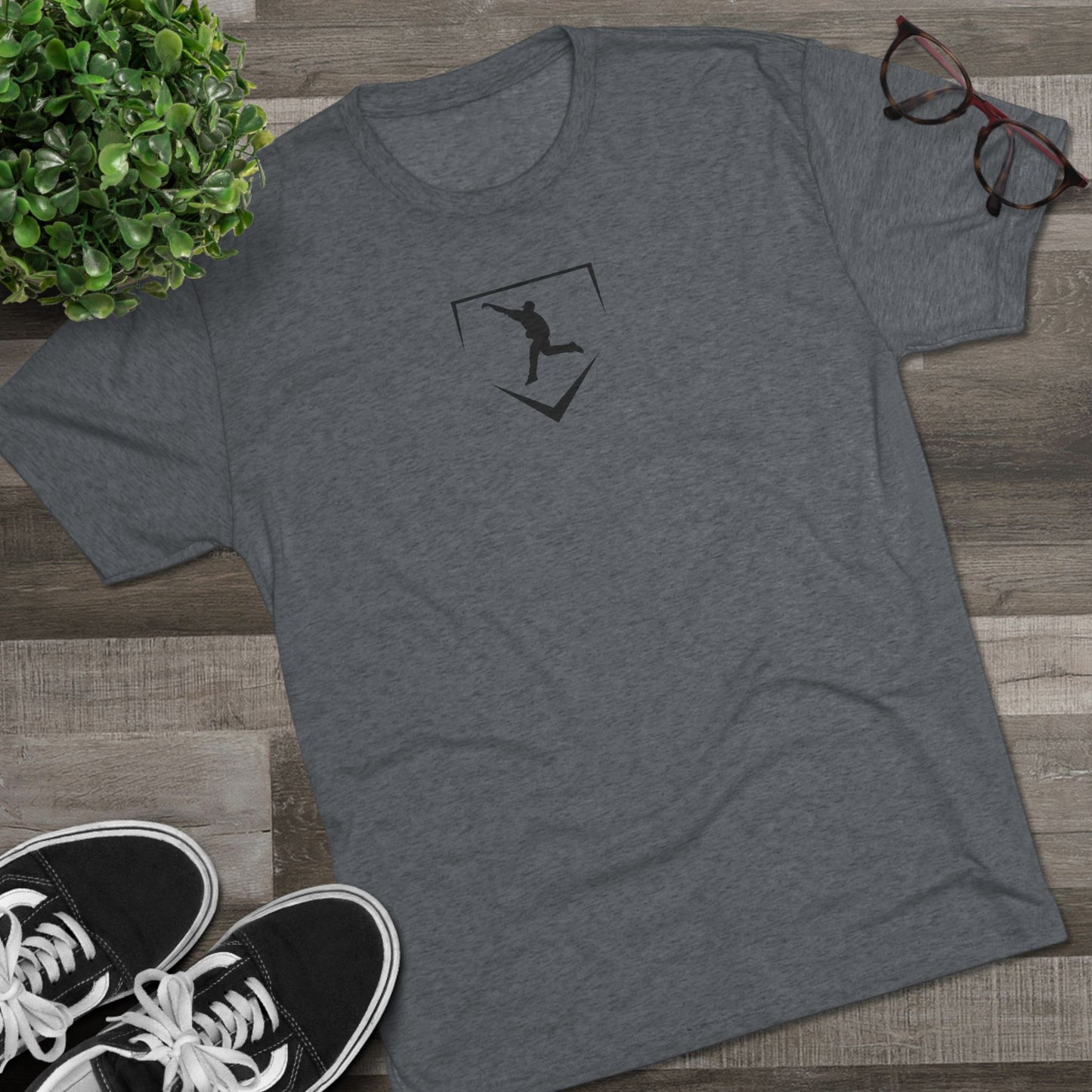 Logo | Home Plate Graphic Tee - Black Logo