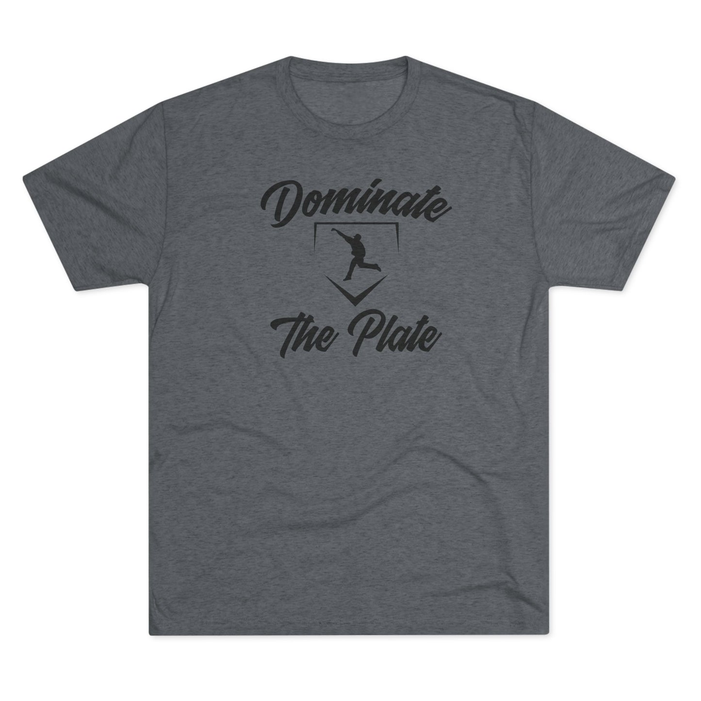 Dominate The Plate Graphic Tee - Black Lettering