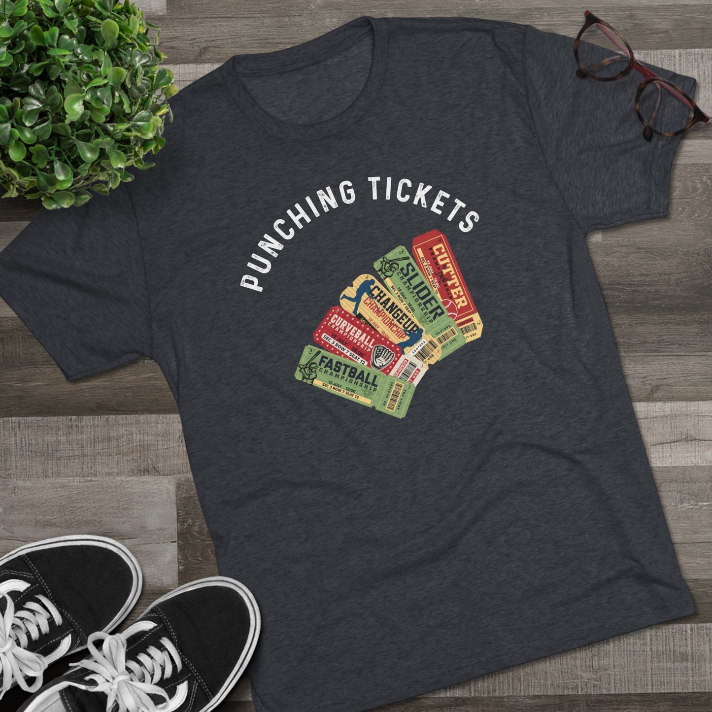 Punching Tickets Graphic Tee