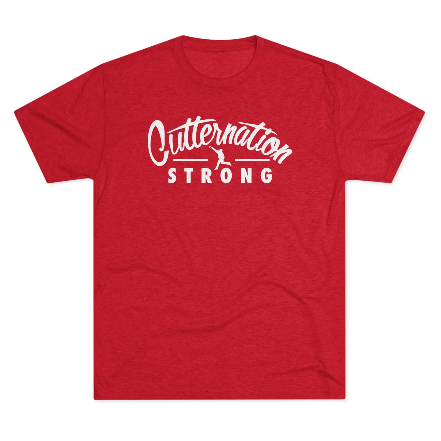 Logo | Cutternation Strong Graphic Tee - White Logo