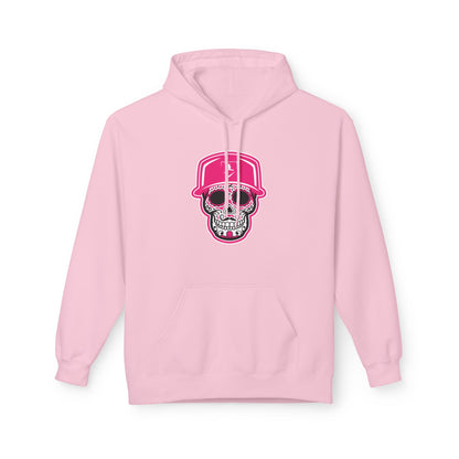 Day of The Dead | Pink Skull Mid-Weight Hoodie