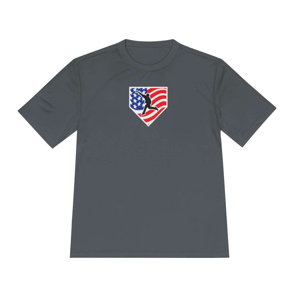 Logo | Home Plate American Flag Performance Tee