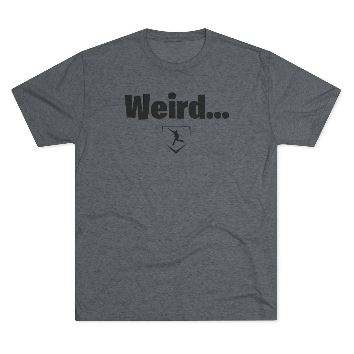 Weird Graphic Tee - Black Lettering