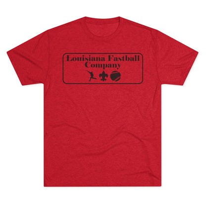 Louisiana Fastball Company Graphic Tee - Black Lettering