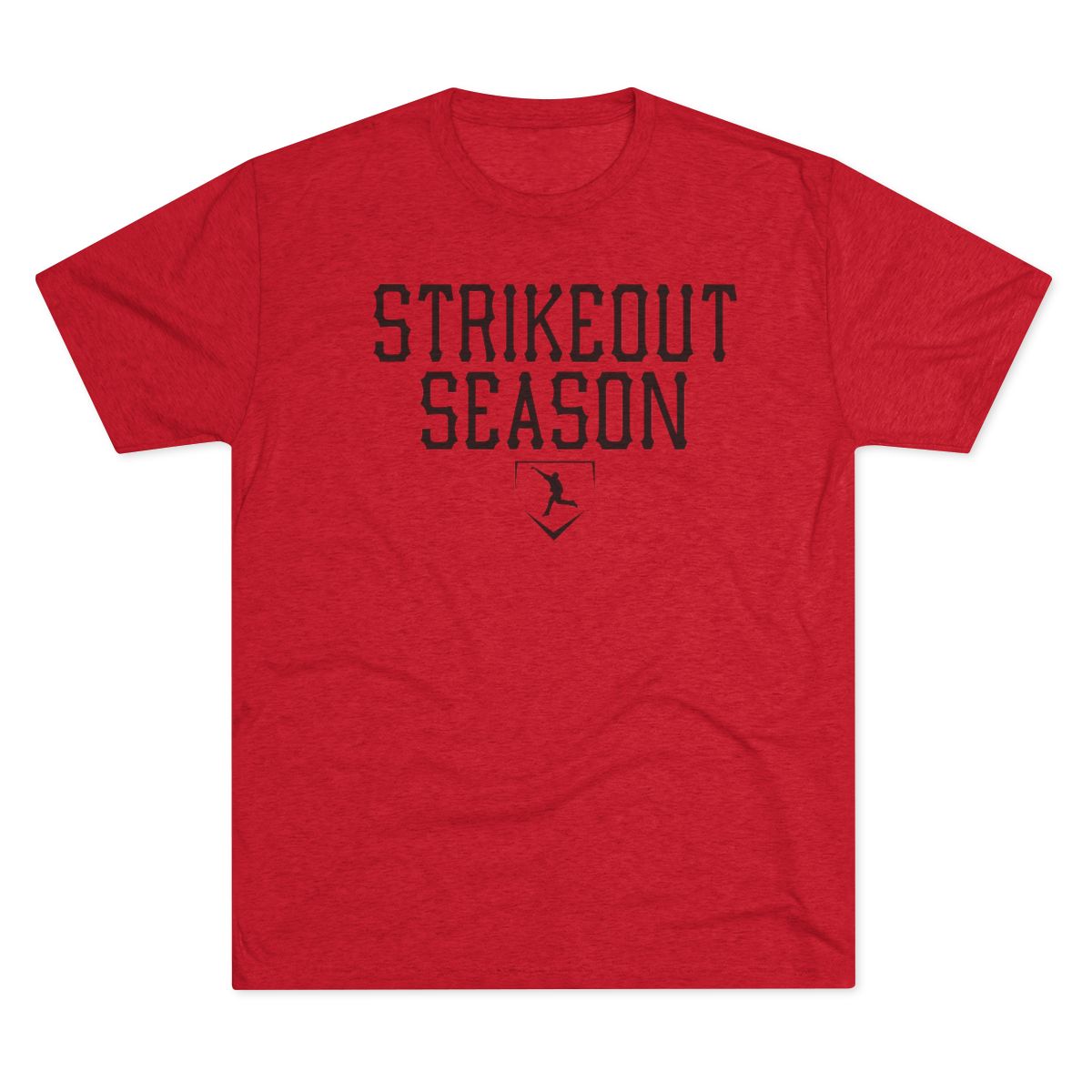 Strikeout Season Graphic Tee - Black Lettering