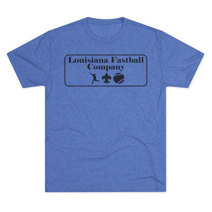 Louisiana Fastball Company Graphic Tee - Black Lettering