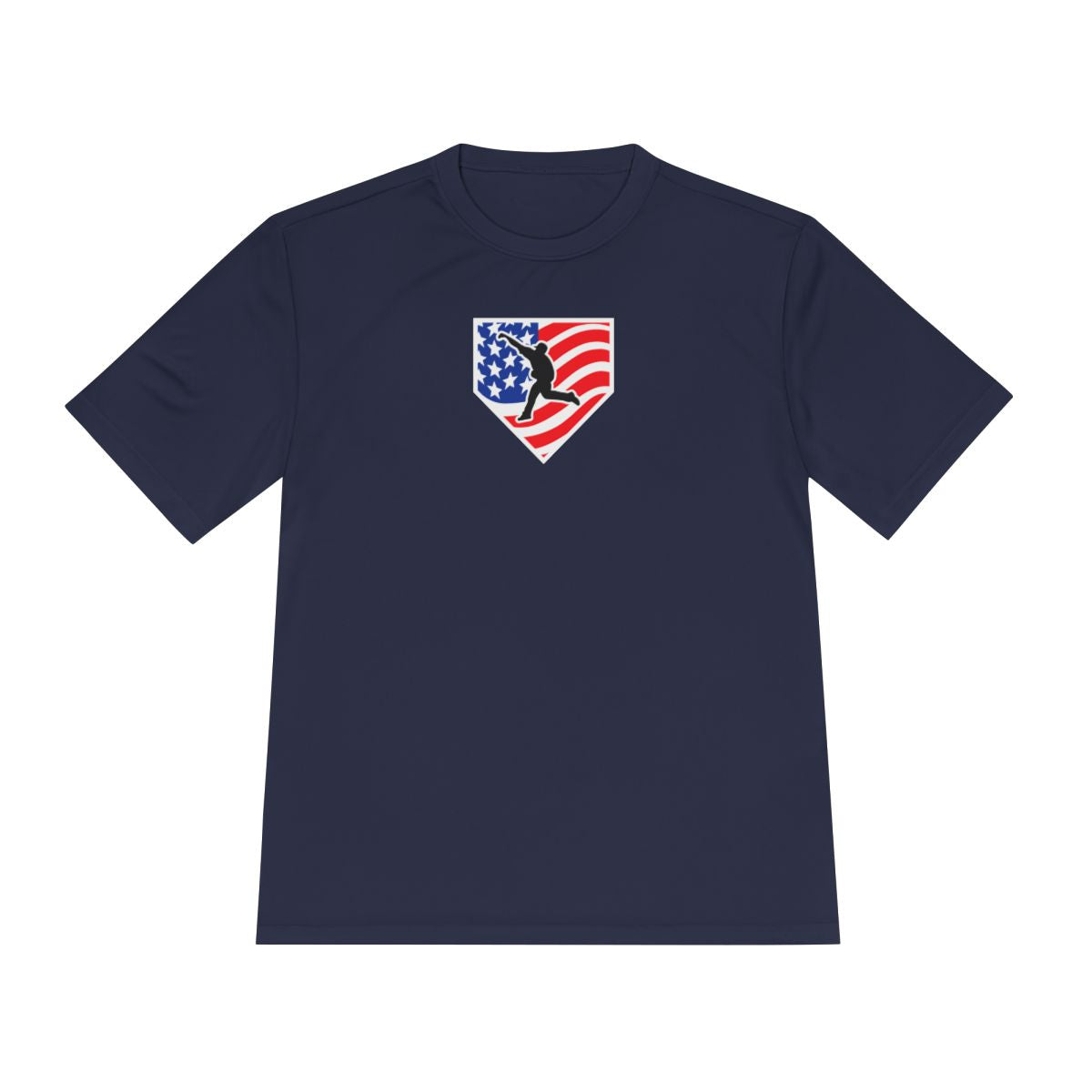 Logo | Home Plate American Flag Performance Tee