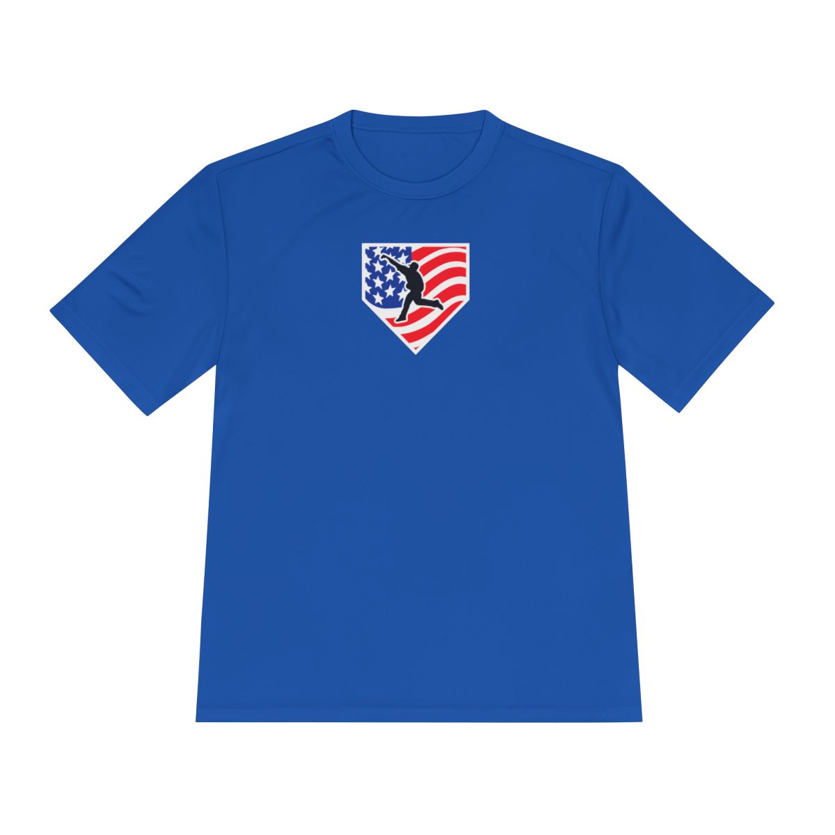 Logo | Home Plate American Flag Performance Tee