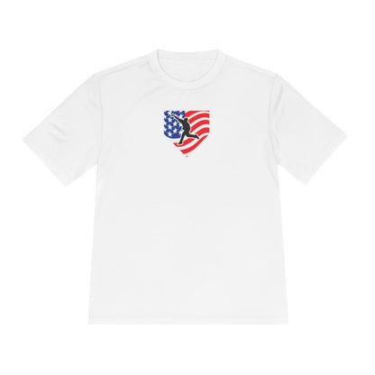 Logo | Home Plate American Flag Performance Tee